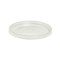 Clear PP plastic flat lid