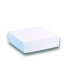 White cardboard pastry box  200x200mm H100mm