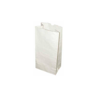 White recycled paper SOS bag    H350mm
