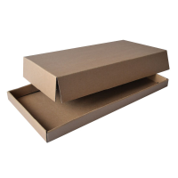 Kraft/brown cardboard lid