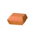 Brown cardboard burger box  130x120mm H70mm