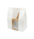 SOS tas van wit papier met venster 180x110mm H265mm