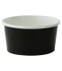 Black paper cup for hot and cold foods   H39mm 86ml