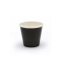 Black paper cup for hot and cold foods   H40mm 45ml