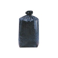 Black PEBD bin bag  400x150mm H1 050mm 110000ml