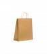 Kraft brown double-layer paper SOS bag 320x170mm H380mm