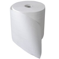 White center-fed kitchen paper roll 2 ply   145mm