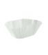Oval white silicone paper baking case  65x50mm H40mm