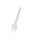 Translucent PS plastic folding fork individually wrapped  135