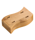 Kleine bamboe stand voor 4 hapjes "Teppo Gushi" 80x40mm H20mm